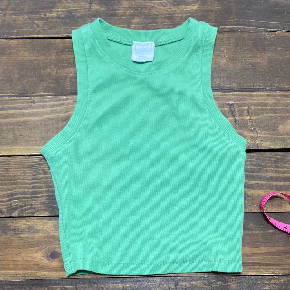 Full Tilt Green Tank Top